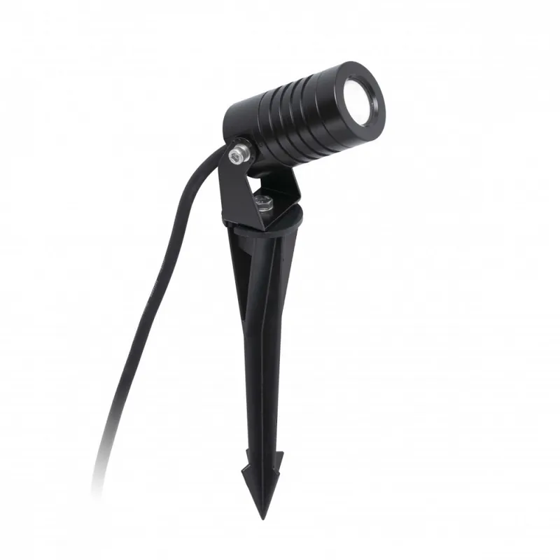 A Buen Precio FARO BALDER Proyector Con Estaca Negro