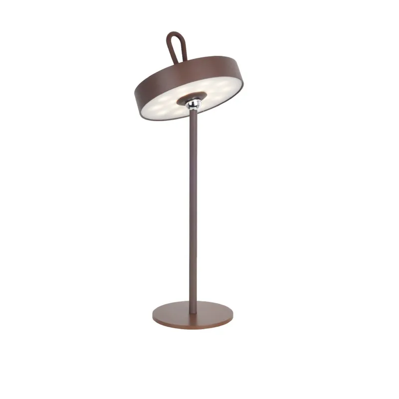 SCHULLER GONG Sobremesa LED Corten Artesanal