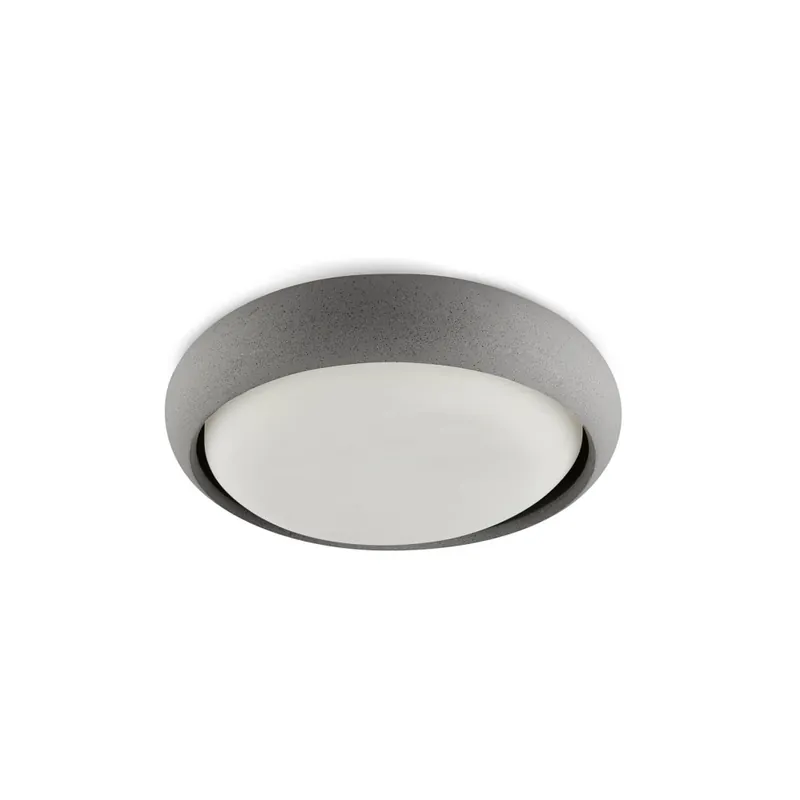 Alta Calidad FARO ANGA 295 Plafón Gris Oscuro