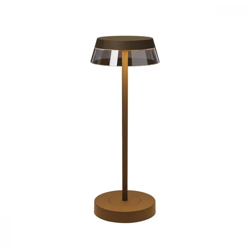 Tendencia REDO ILUNA Lámpara portátil corten