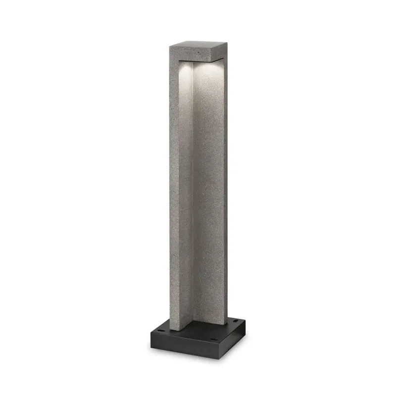 Alta Calidad IDEAL LUX TITANO PT D74 BALIZA GRIS 3000K