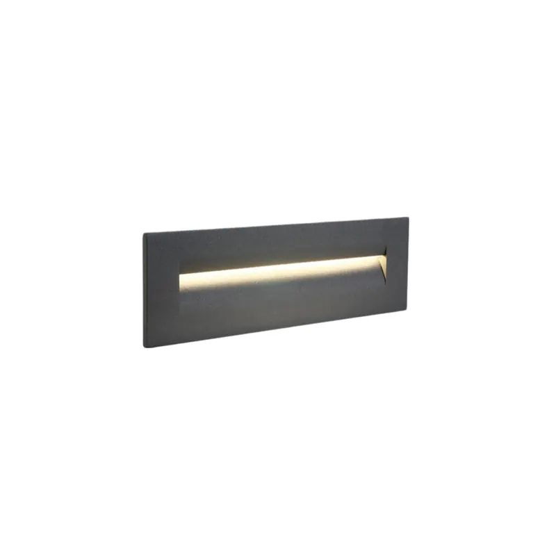 Últimas Unidades ONE LIGHT Empotrable Rectangular Antracita 8,5W