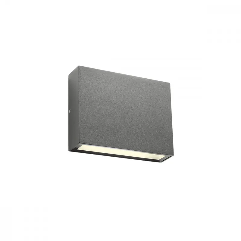 REDO KAMAL 115 Aplique Gris Oscuro 3000K Envío Internacional