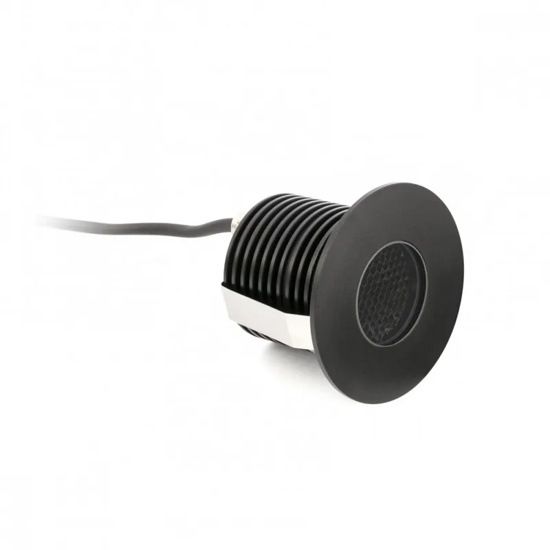 A Buen Precio FARO GRUND 80 Empotrable negro 3000K