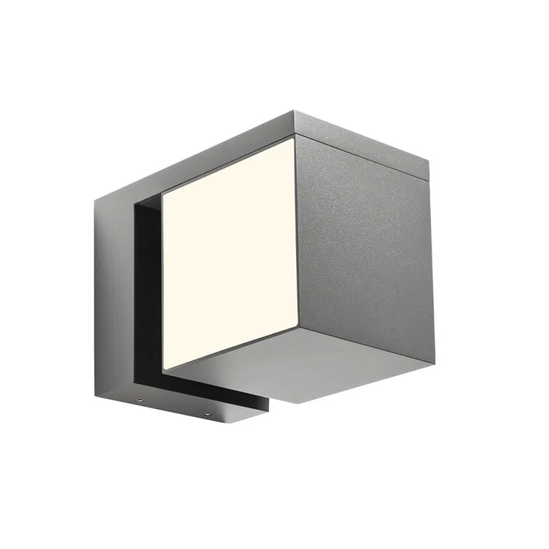 REDO KUB 100 Aplique Orientable Gris Oscuro 18W Disponible Ahora