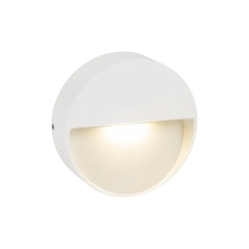 Últimas Unidades HOFF LIGHT ATHENS 4 Round Aplique Blanco
