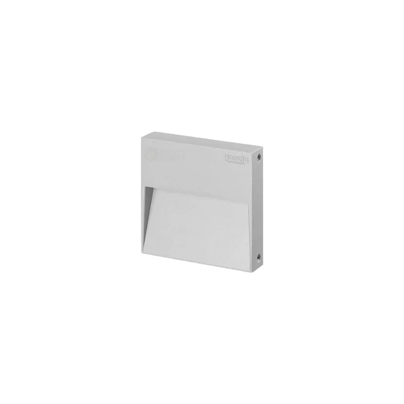 Últimas Unidades GOCCIA STAMP 110 Aplique de Pared Gris Aluminio