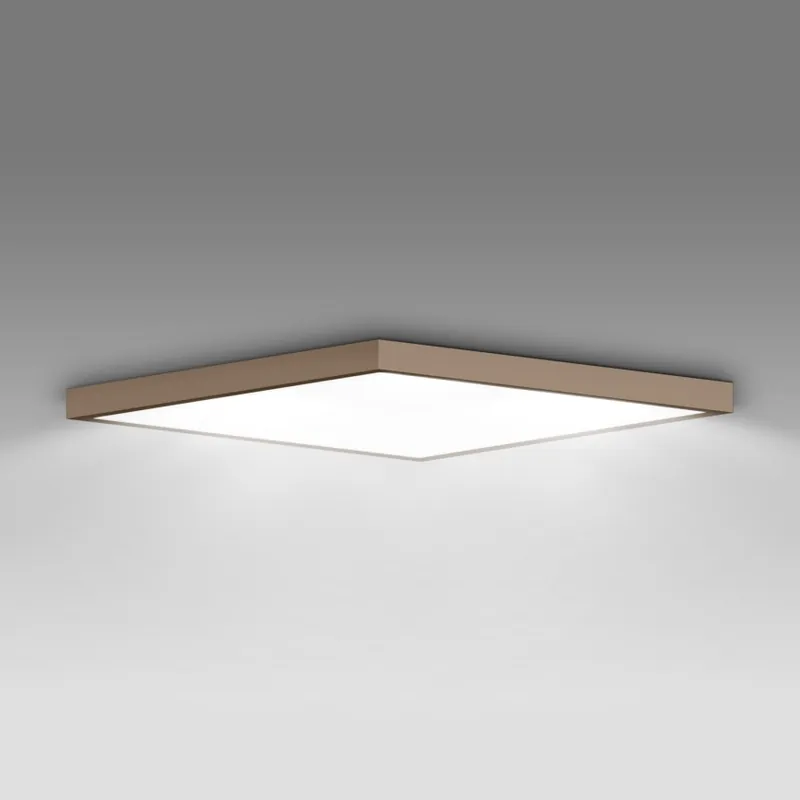 Última Versión Brilagi - Luminaria de techo LED para baño FRAME 50W/230V 60x60 cm IP44 beige