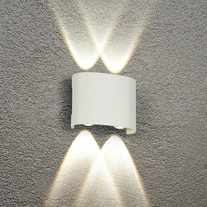 Profesional Brilagi - Aplique de pared LED para exterior FLAREBOX LED/4W/230V blanco IP65
