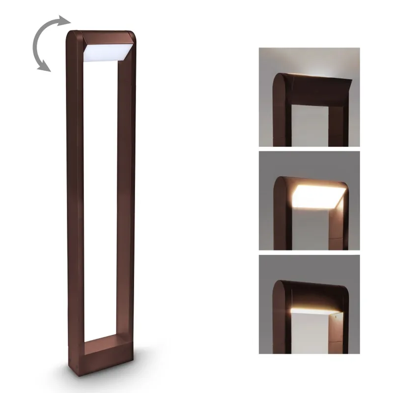 Solo Por Tiempo Limitado Brilagi - Lámpara LED de exterior CROTONE LED/7W/230V marrón IP54 80 cm