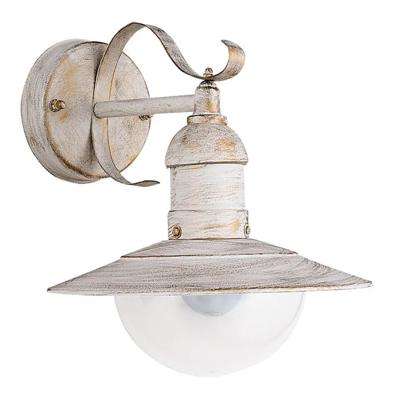 Barato Brilagi - Aplique de pared exterior MOLDE 1xE27/60W/230V IP44 blanco/pátina