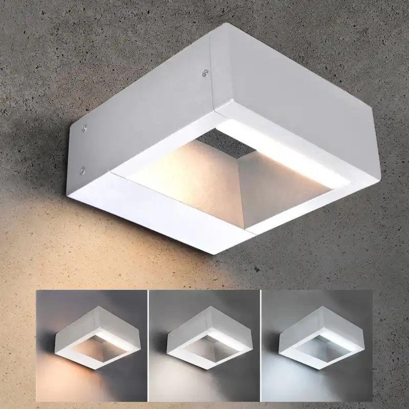 Venta Final Brilagi - Aplique LED para exterior RAGUSA LED/7W/230V 3000/4000/6000K blanco IP54