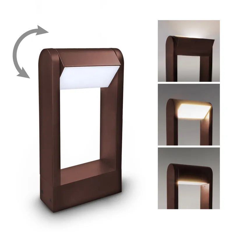 Alta Calidad Brilagi - Lámpara LED para exterior CROTONE LED/7W/230V marrón IP54 30 cm