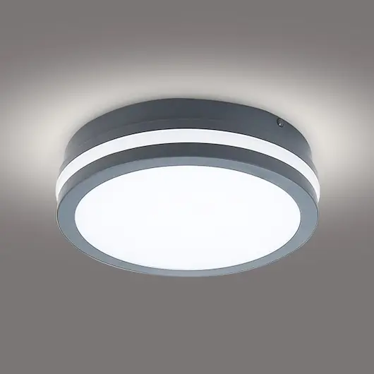 Auténtico Brilagi - Lámpara de exterior LED BENE LED/18W/230V diá. 22 cm antracita IP54