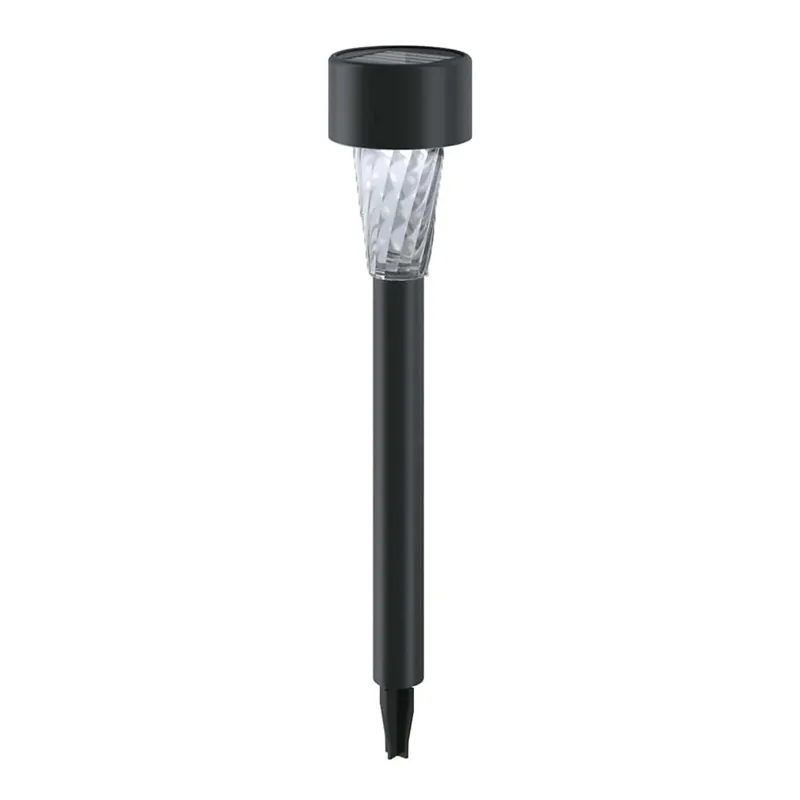 Tendencia Aigostar - Lámpara solar LED LED/0,006W/1,2V 40 mAh 29,5 cm negro 6500K IP44