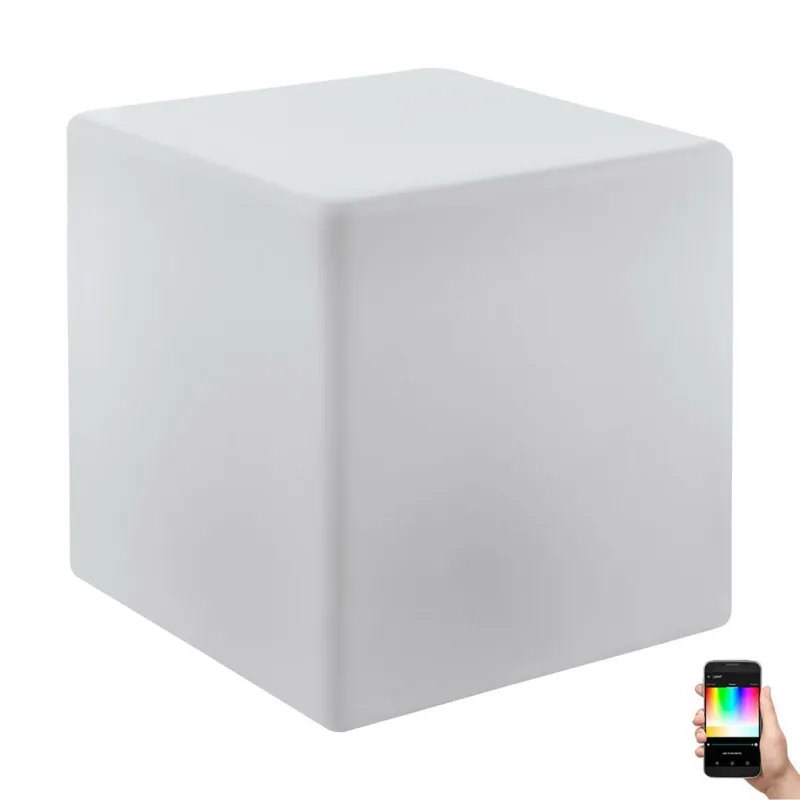 Súper Precio Eglo 31053 - Lámpara de exterior LED RGBW regulable 1xE27/9W/230V 30 cm IP65
