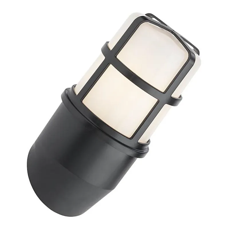 Redo 90204 - Aplique de exterior TRITON 1xE27/28W/230V IP54 negro Solo Hoy