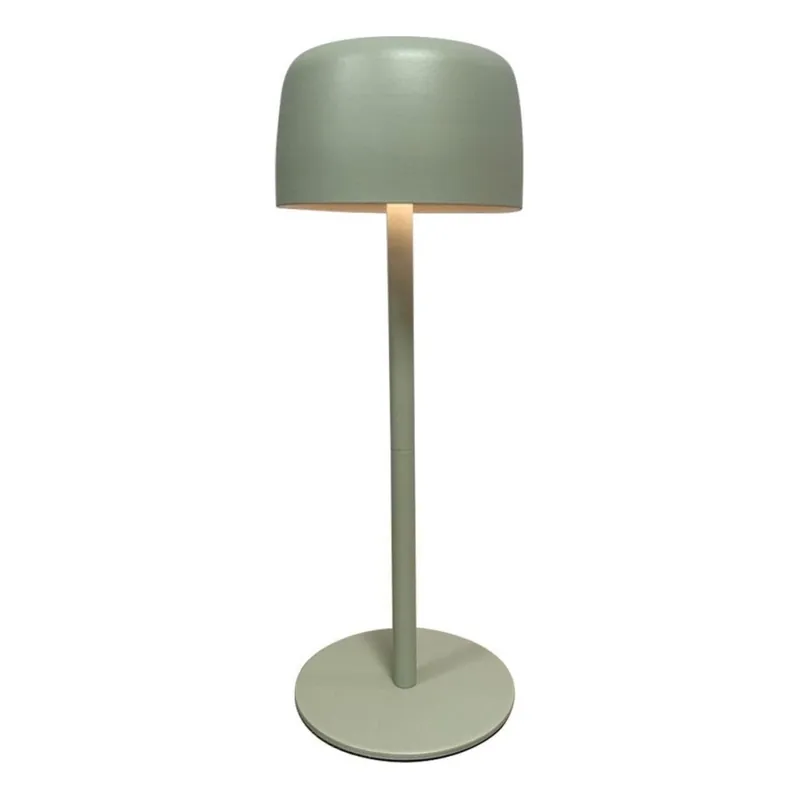 Zuma Line - Lámpara de mesa LED recargable y regulable LED/2W/1200 mAh IP44 verde Envío Inmediato