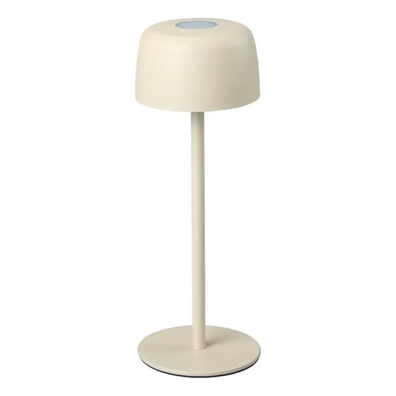 Últimas Unidades Zuma Line - Lámpara de mesa LED recargable y regulable LED/2W/1200 mAh IP44 color crema