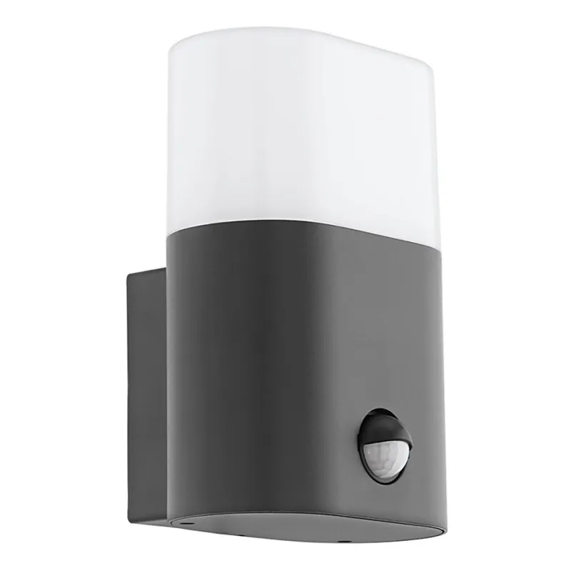 Profesional Eglo 97316 - Aplique mural exterior LED con sensor FAVRIA LED/11W/230V IP44