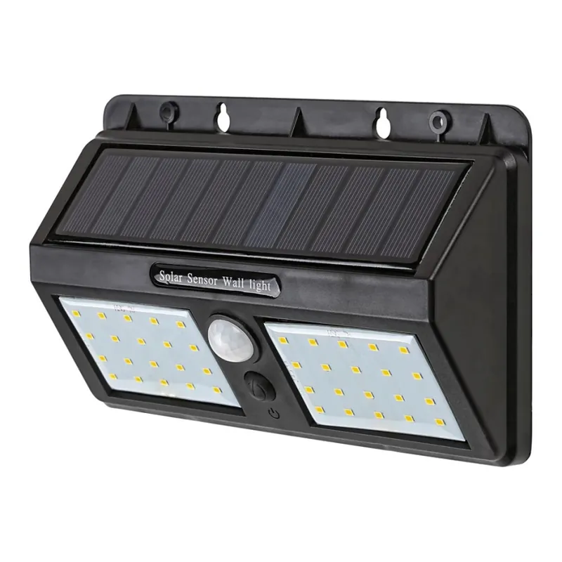 Rabalux - Lámpara de pared solar LED con sensor IP44 1200 mAh Mejor Precio