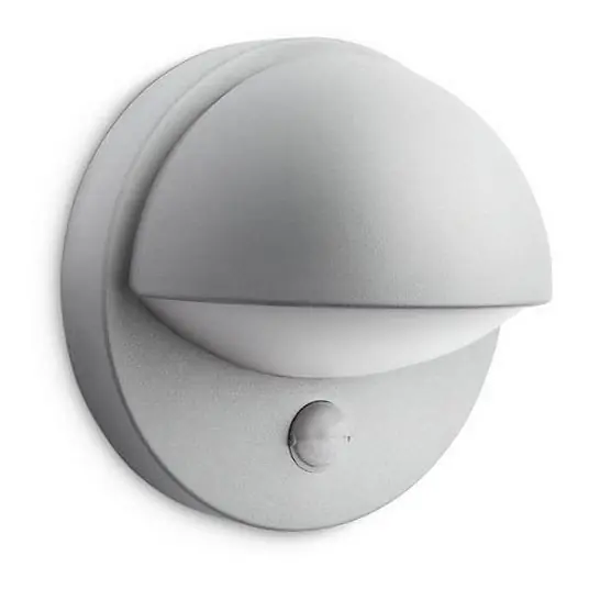 Última Oportunidad Philips - Aplique de exterior con sensor JUNE 1xE27/12W/230V IP44