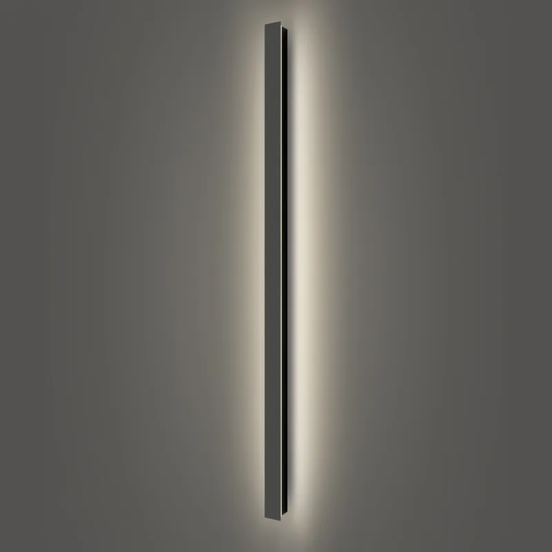 Promoción Exclusiva Brilagi - Aplique mural LED para exterior LINEAR LED/32W/230V 4000K IP65 140 cm negro CRI 90
