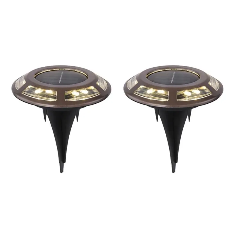 Rebajas Globo - SET 2x Lámpara solar LED LED/0,72W/3V 3200K IP44 300 mAh