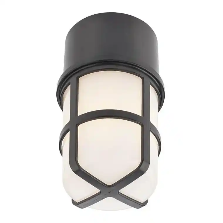 Redo 90195 - Foco de exterior TRITON 1xE27/28W/230V IP54 negro Oferta Especial