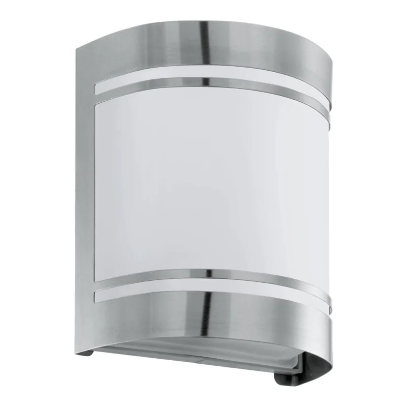 Stock Limitado Eglo 79283 - Aplique de exterior CERNO 1xE27/40W/230V cromo brillante IP44