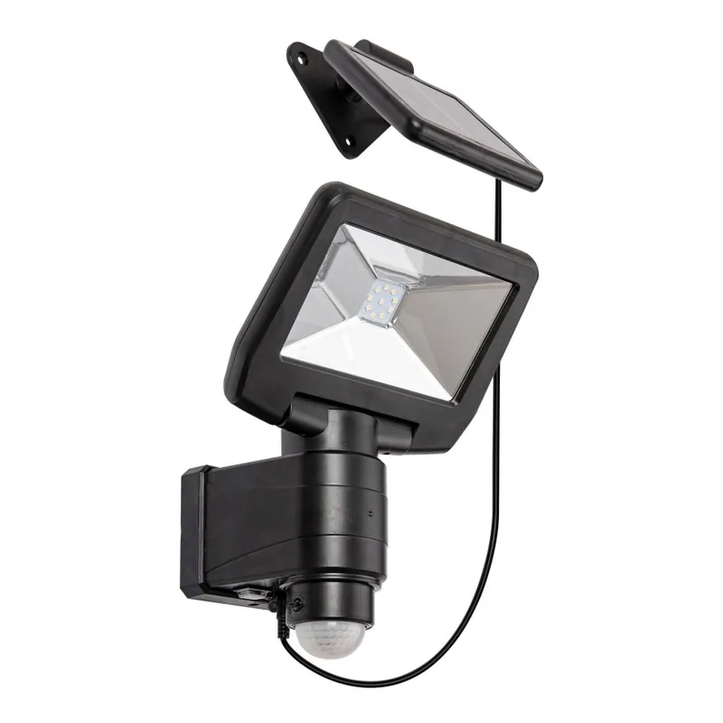 Rabalux - Foco solar LED con sensor LED/5W/3,7V IP44 2500 mAh Garantía Incluida