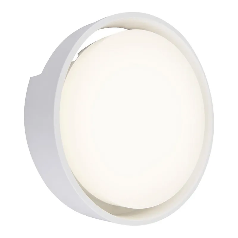 Stock Limitado Briloner 3019-016 - Aplique LED para exterior GENUA LED/18W/230V IP44 blanco