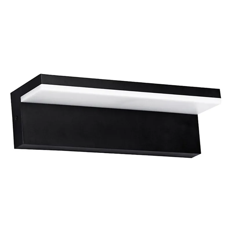 Top Light - LED Aplique de pared exterior ELON XL LED/16W/230V 3000/4000/6000K IP54 negro Garantía De Devolución De Dinero