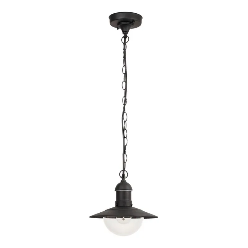 Rabalux - Lámpara colgante exterior 1xE27/60W antracita IP44 Envío Inmediato