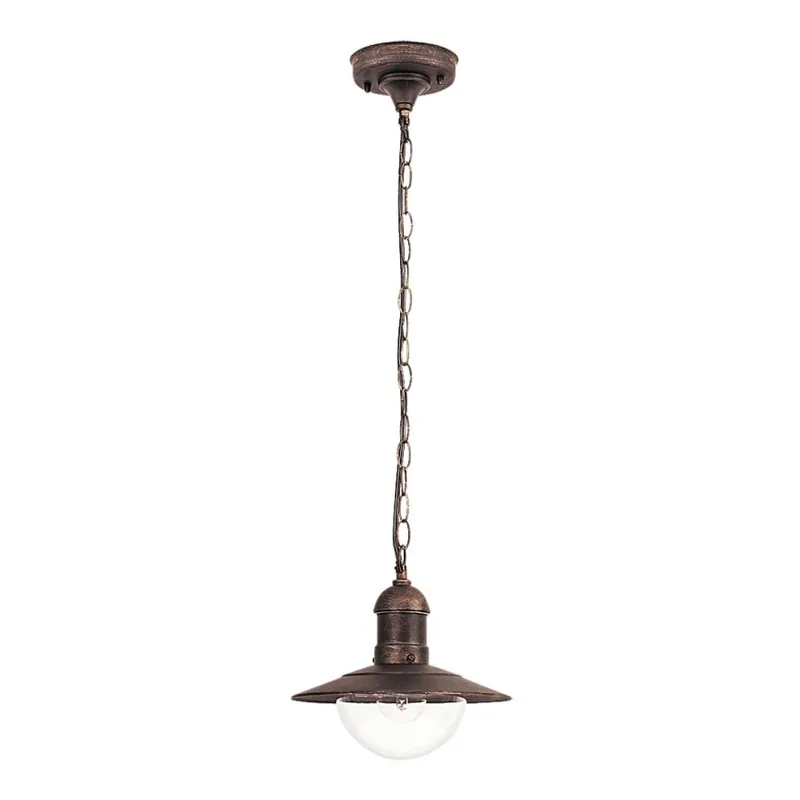 Rabalux - Lámpara colgante exterior 1xE27/60W IP44 Promoción