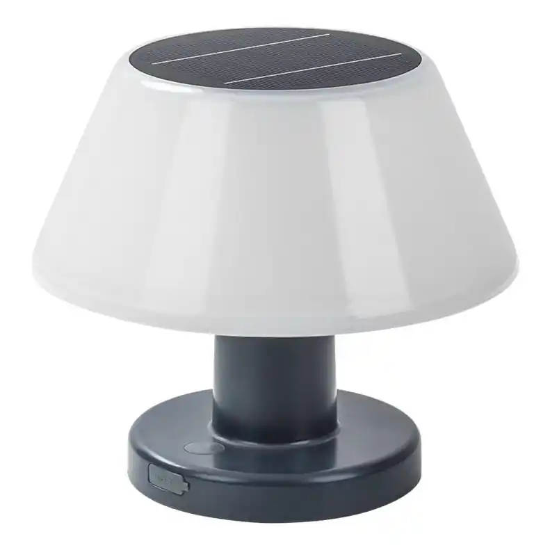 Stock Limitado Prezent 65290 - Lámpara de mesa solar LED regulable TAKER LED/4W/3,7V IP54 1800 mAh