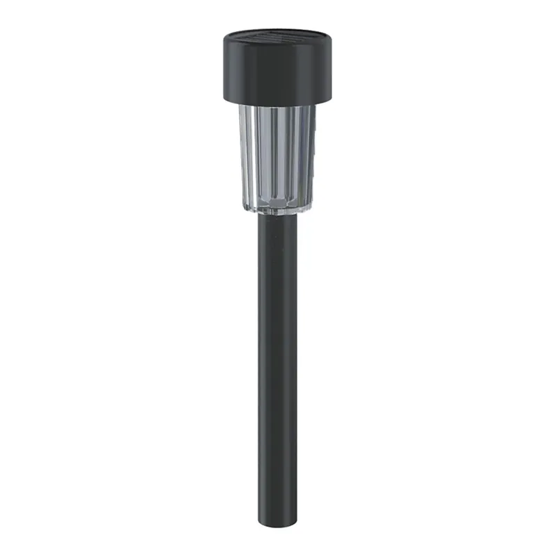 Aigostar - Lámpara solar LED con sensor crepuscular LED/0,006W/1,2V 40 mAh 29,5 cm negro 6500K IP44 Exclusivo