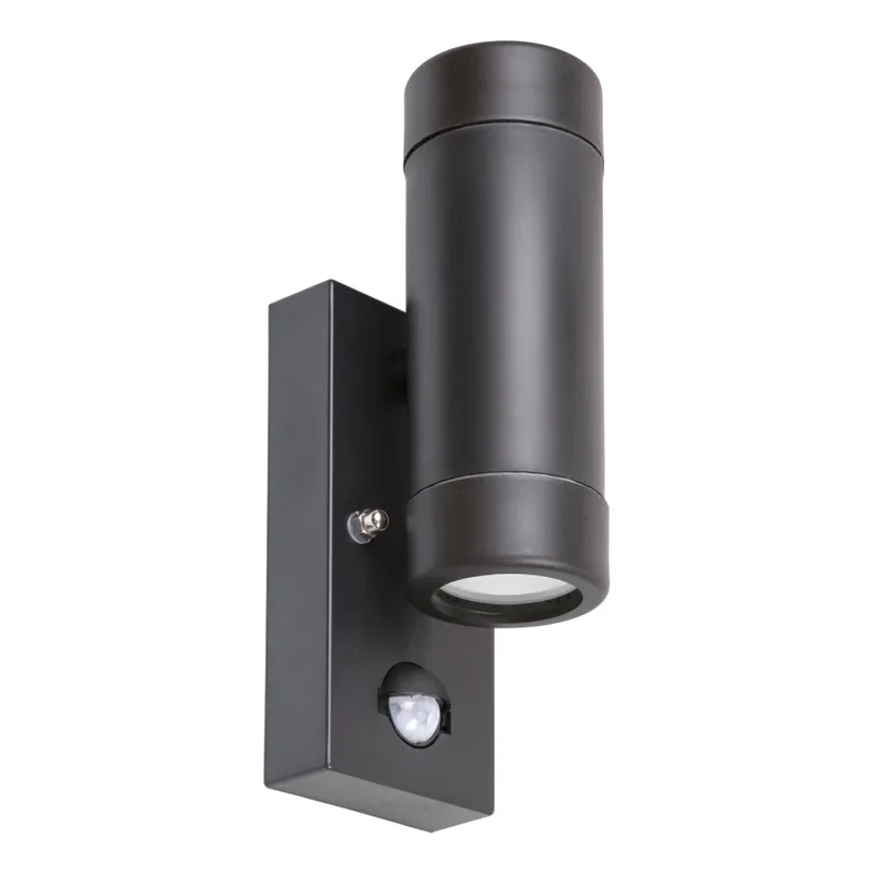 Rebajas Rabalux - Aplique de exterior con sensor 2xGU10/10W/230V IP44 negro