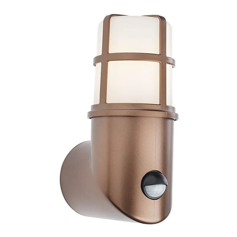 Alta Calidad Redo 90200 - Lámpara de exterior con sensor TRITON 1xE27/28W/230V IP54 cobre