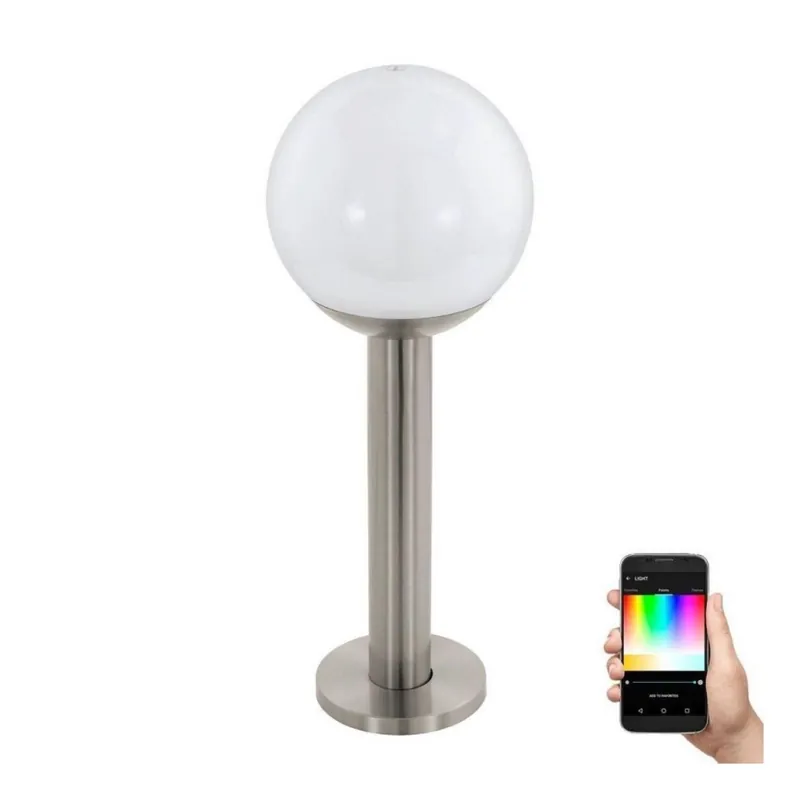 Solo Por Tiempo Limitado Eglo - Lámpara de exterior LED RGB regulable 1xE27/9W/230V 2700-6500K IP44