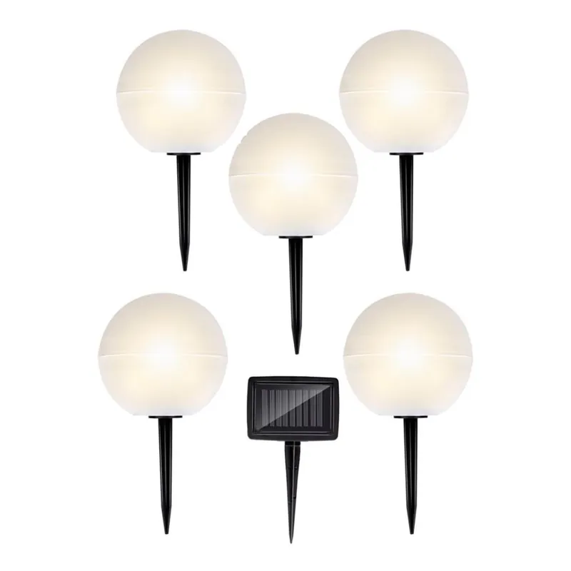 SET 5x Lámpara solar LED LED/3,2V multicolor Profesional