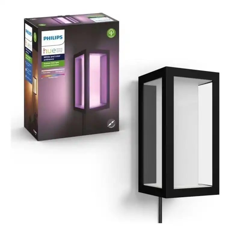 Alta Calidad Philips - Aplique LED RGBW regulable para exteriores Hue IMPRESS 2xLED/8W/24V 2000-6500K IP44