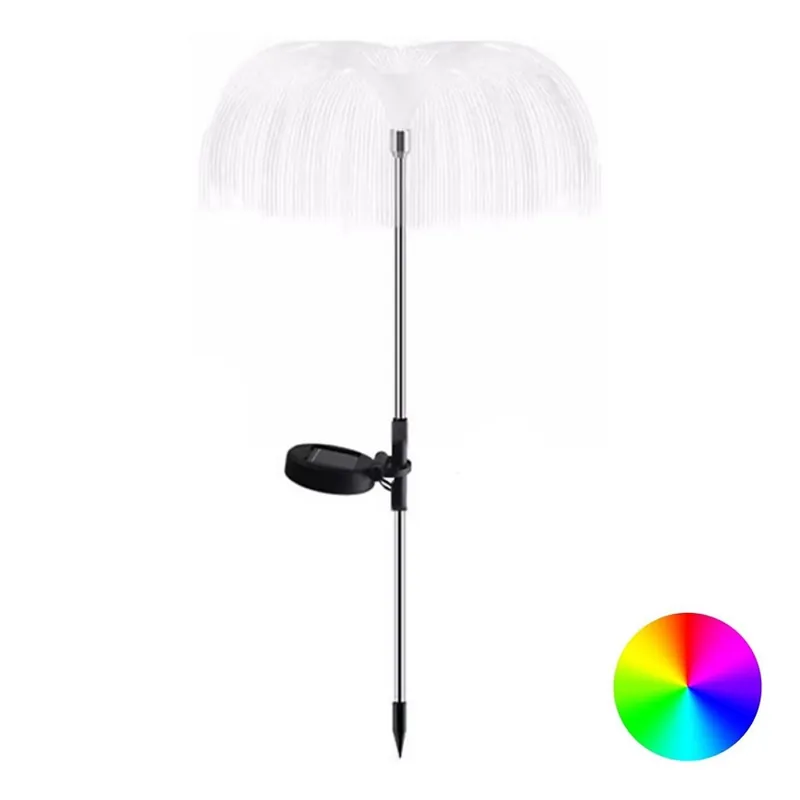 Aigostar - Lámpara decorativa solar LED RGB LED/0,03W/1,2V 300 mAh 70cm IP44 Hecho A Mano
