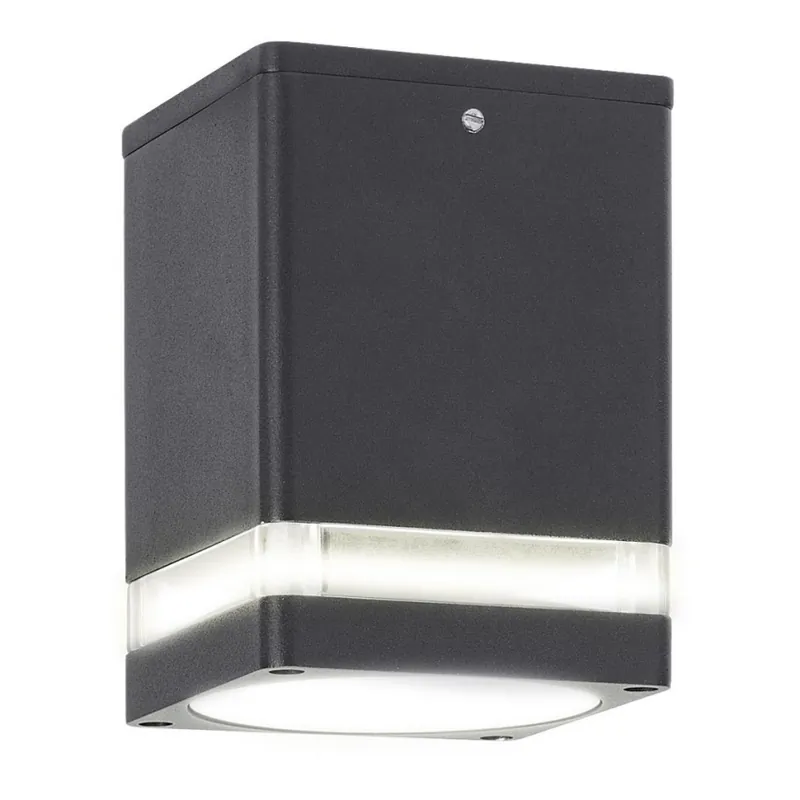 Rabalux - Foco de exterior 1xGU10/35W/230V cuadrado IP54 Favorito De Clientes