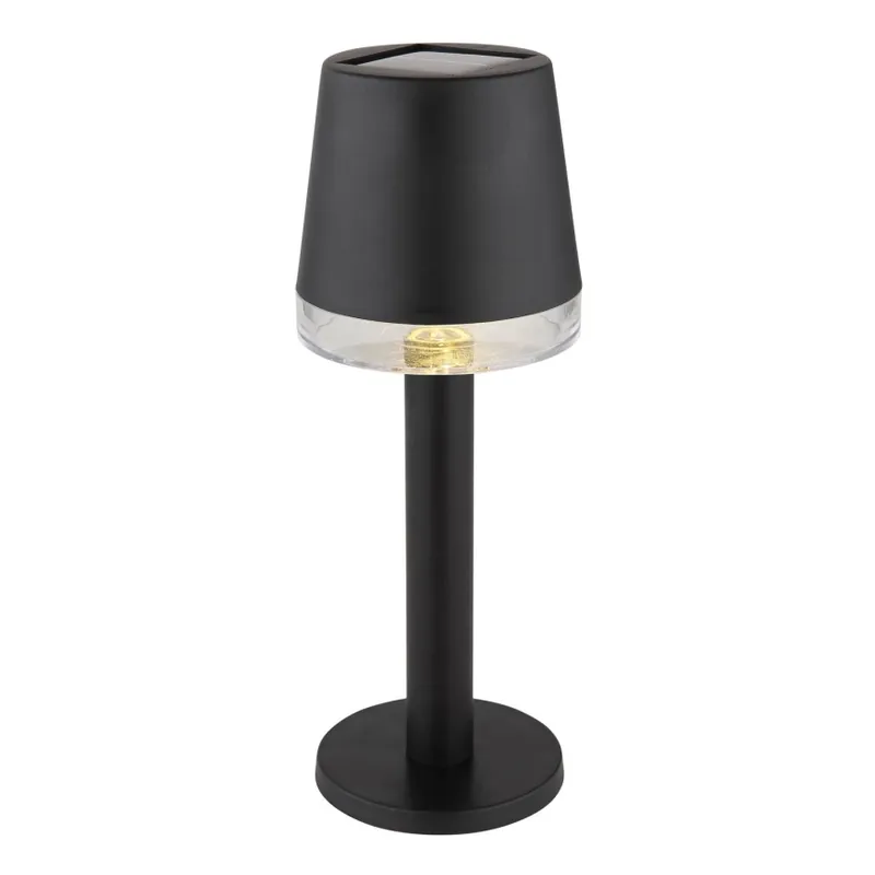 Promoción Globo - Lámpara solar LED LED/0,5W/3,2V 3000K IP44 negro