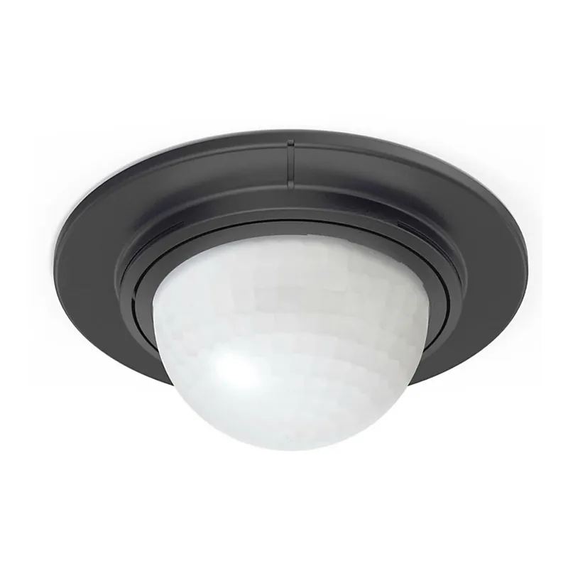 STEINEL 032852 - Sensor de movimiento empotrable exterior IS360-1DE negro IP54 Promoción Exclusiva