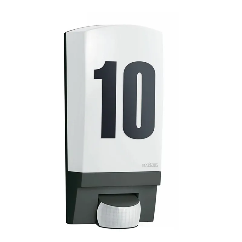 STEINEL 650612 - L1 Lámpara de exterior con sensor negro/blanco IP44 Compra Ahora