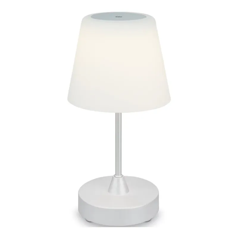 Alta Calidad Briloner 7445-014 - Lámpara de mesa LED táctil recargable y regulable para exterior LED/3W/5V IP44 2000 mAh