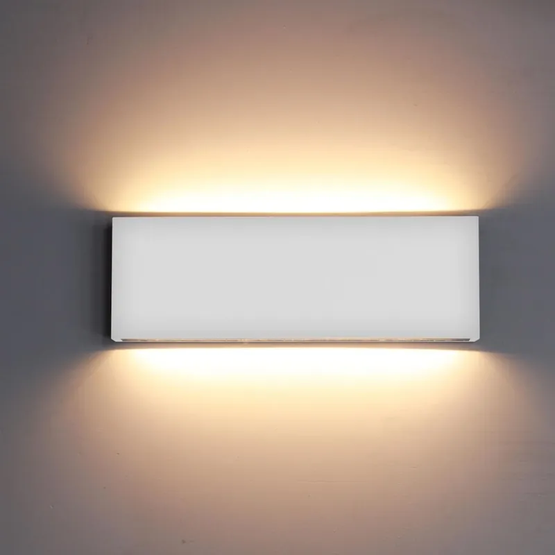 Top Light - Aplique LED para exterior OBLIGO LED/12W/230V IP65 blanco Oferta Flash