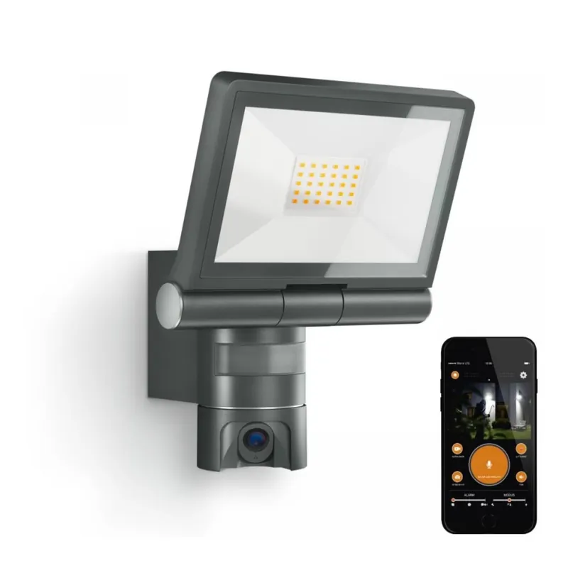 Steinel 065294 - Proyector LED con sensor y cámara LED/21W/230V IP44 Imprescindible (Must-Have)